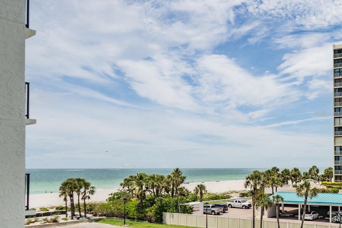 Water view of the Gulf from the balcony