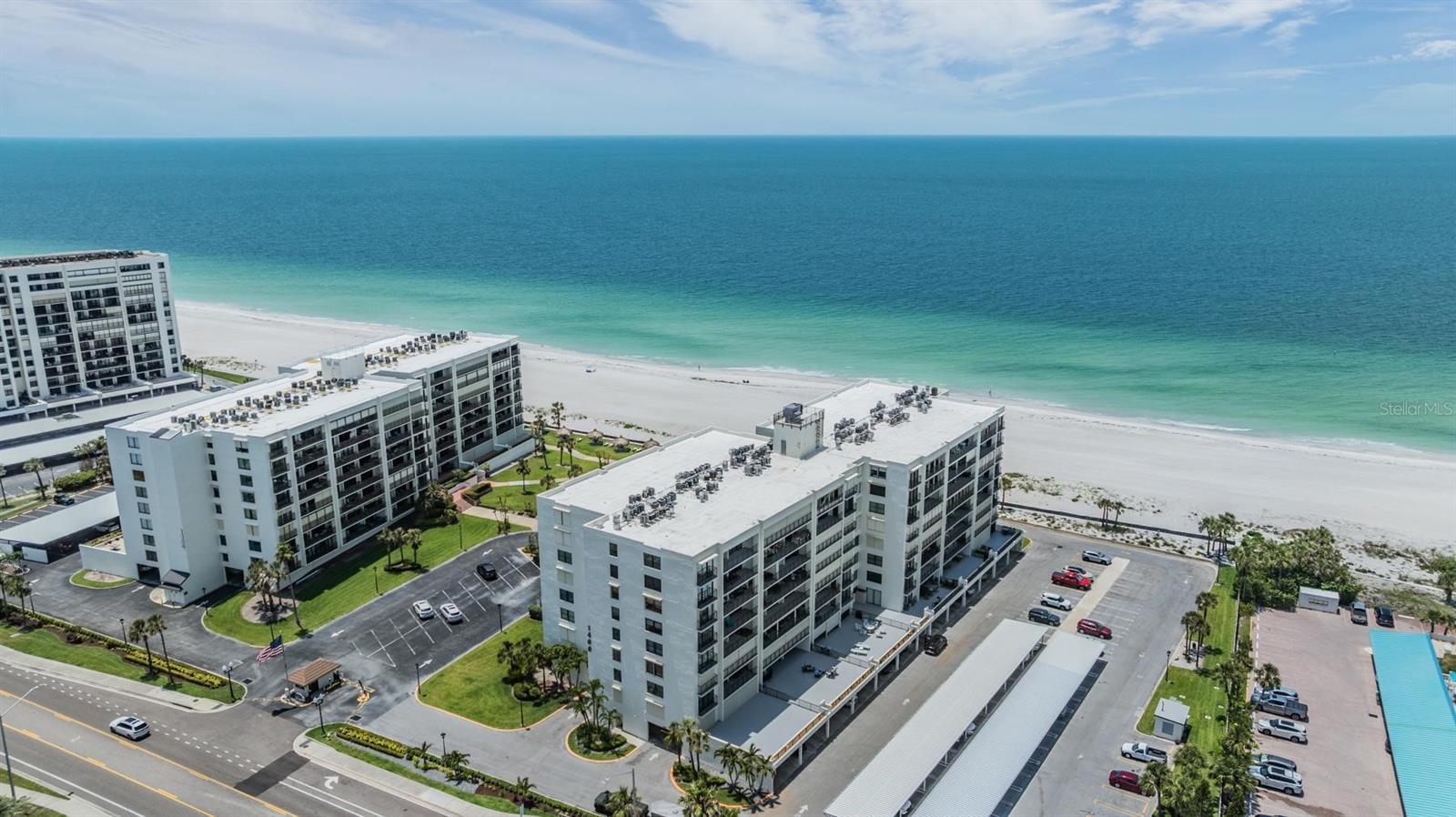 Beachfront complex!