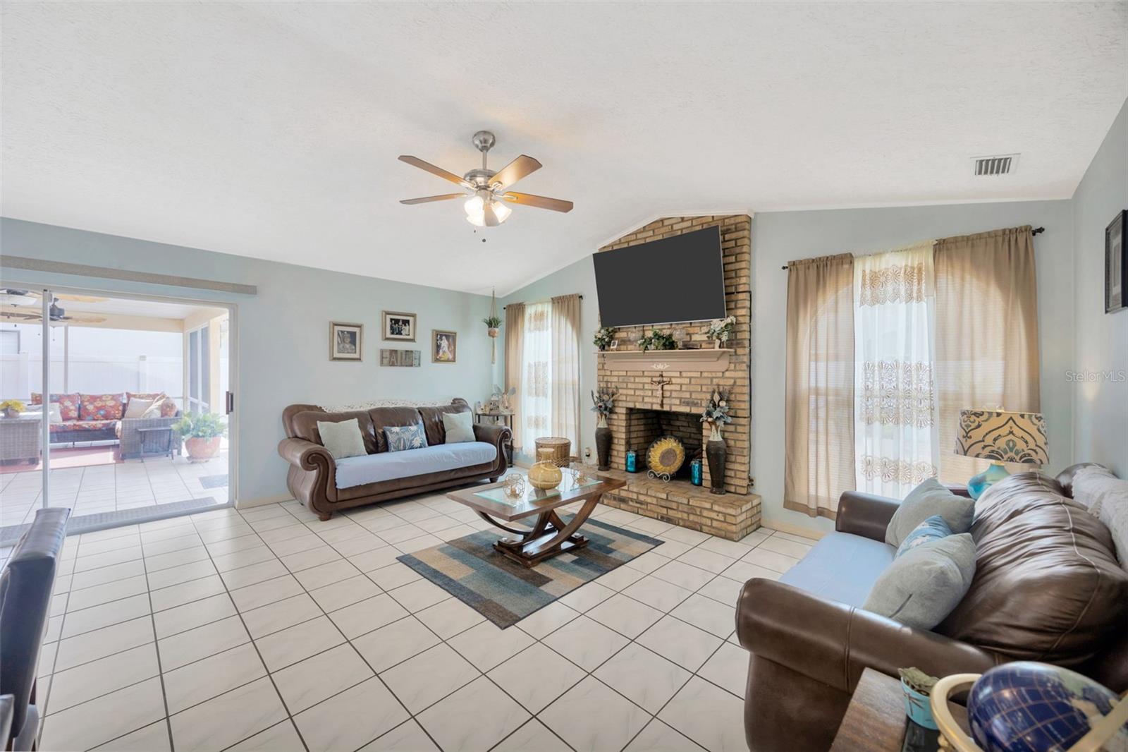 Welcoming Family room