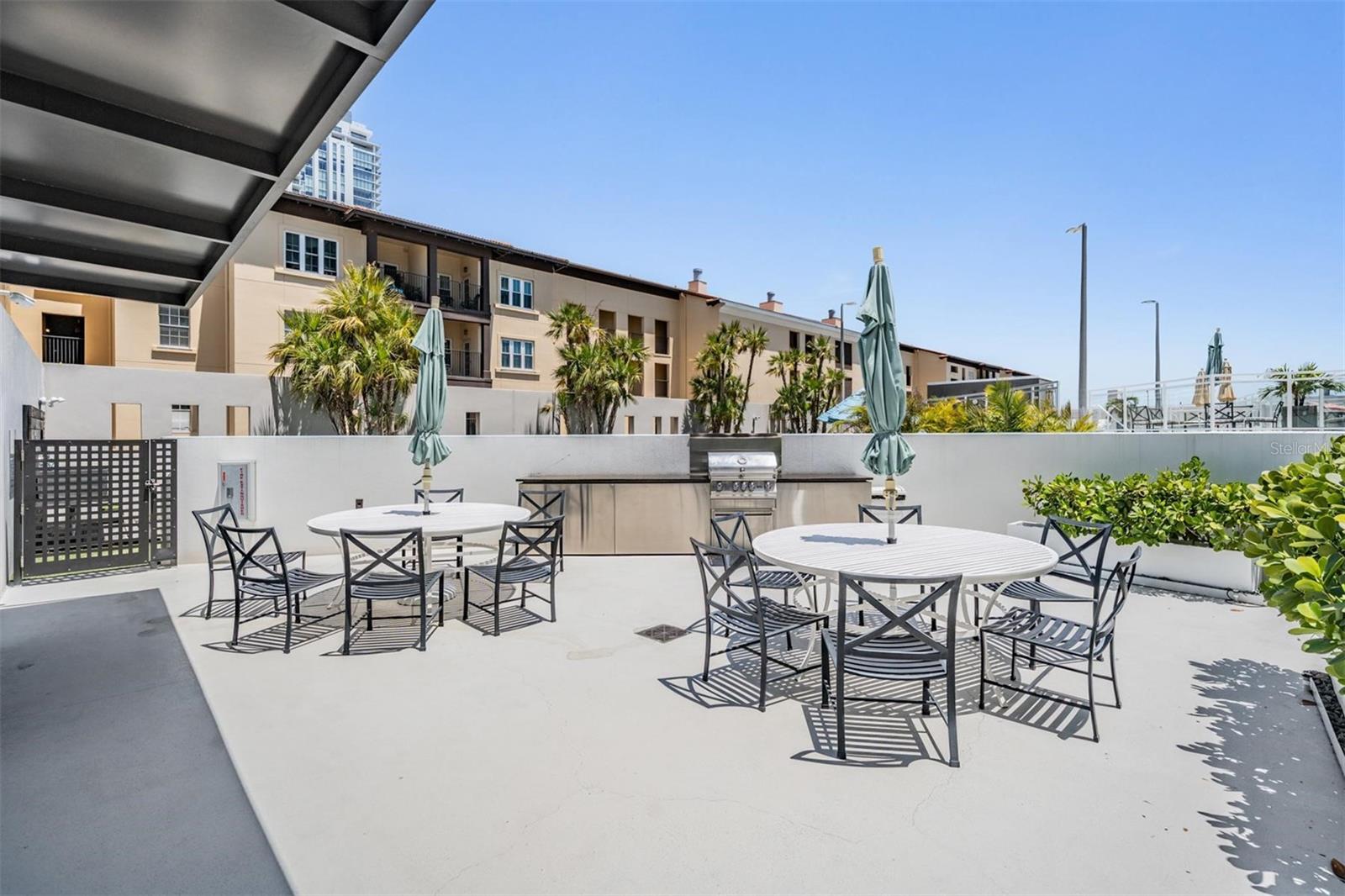 Club outdoor area