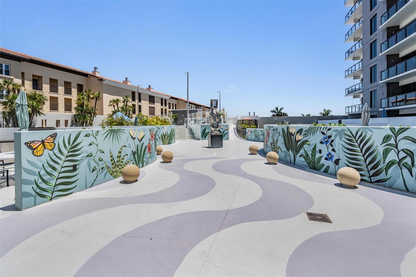 Artistic walkways