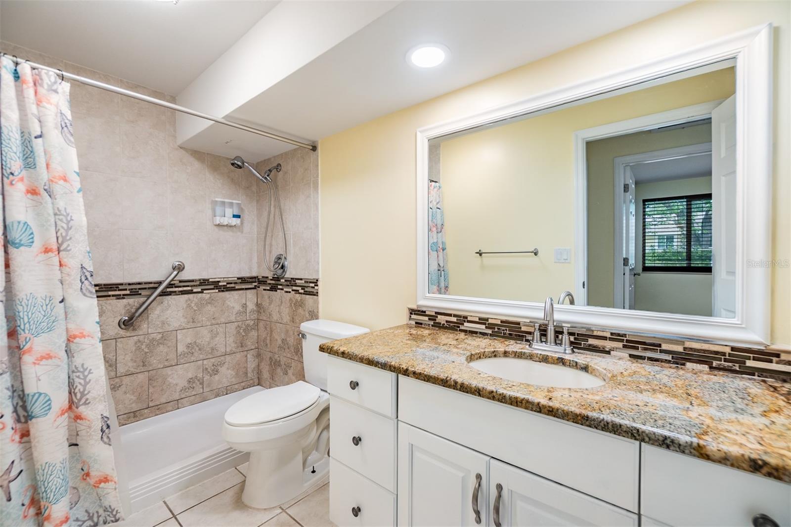 Guest Bathroom and Granite Counter Top