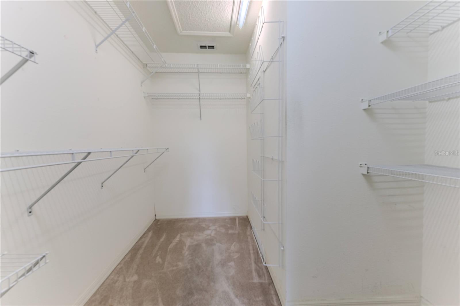 Primary Bedroom Walk-In-Closet.