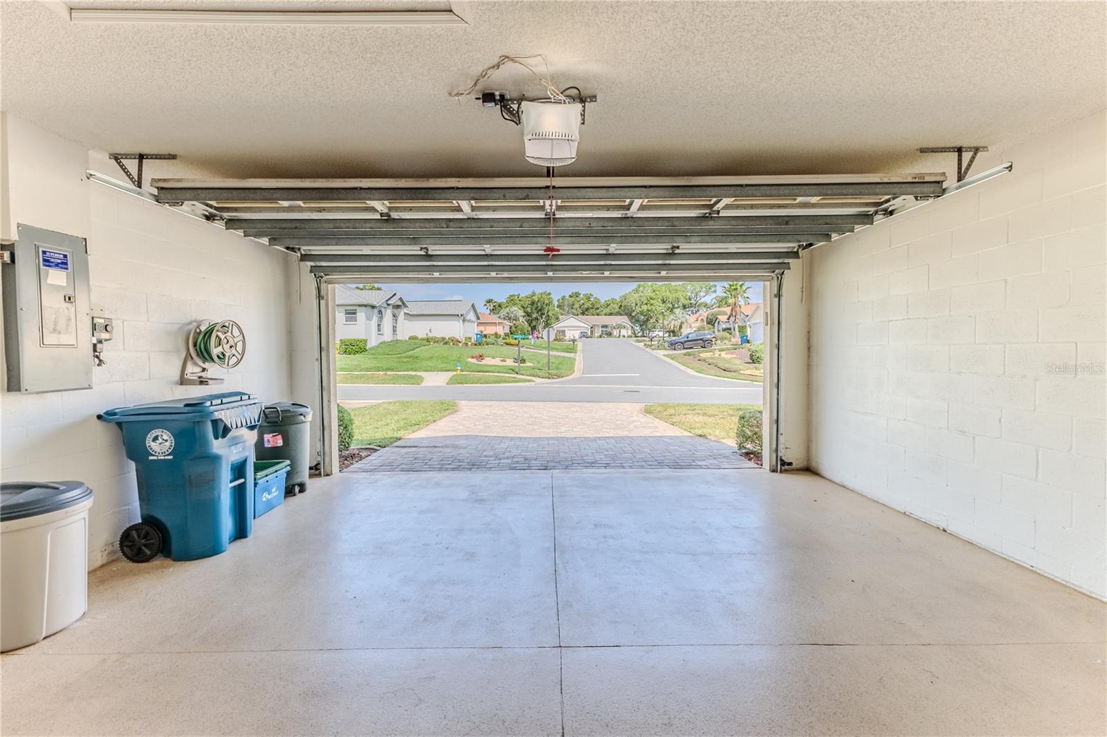 Painted Floor in Garage.
