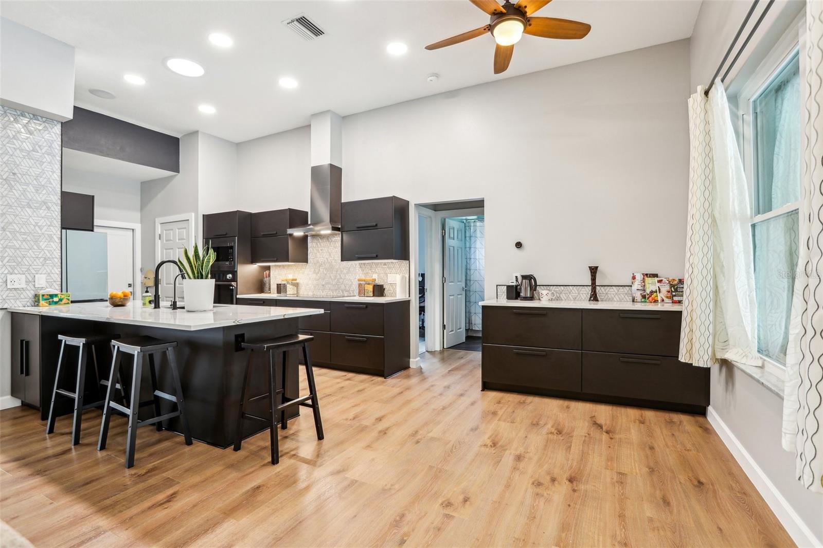 Kitchen is a chefs dream!