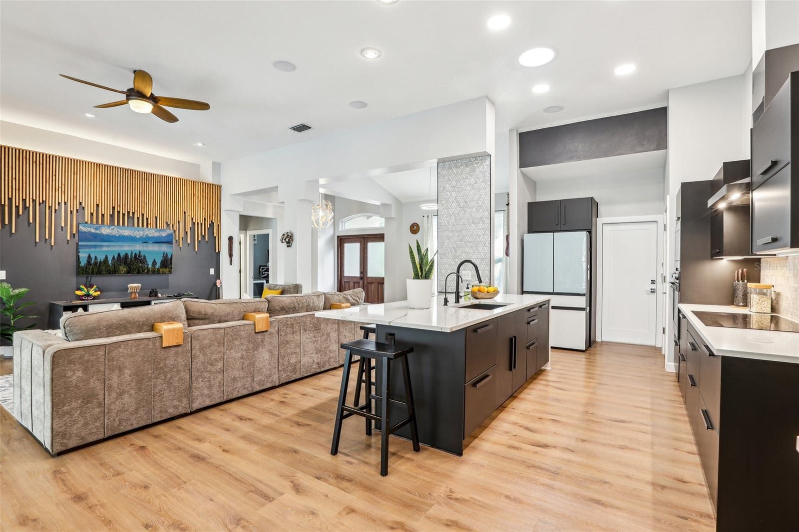 Kitchen to Family Room