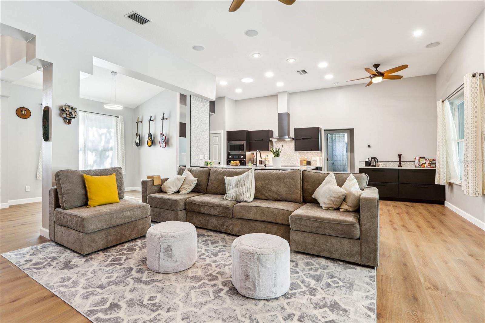 Life proof laminate flooring throughout