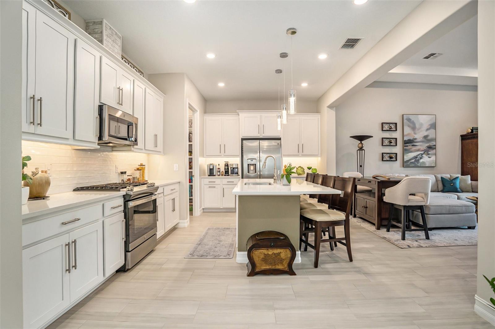 View of kitchen from Dining Area
