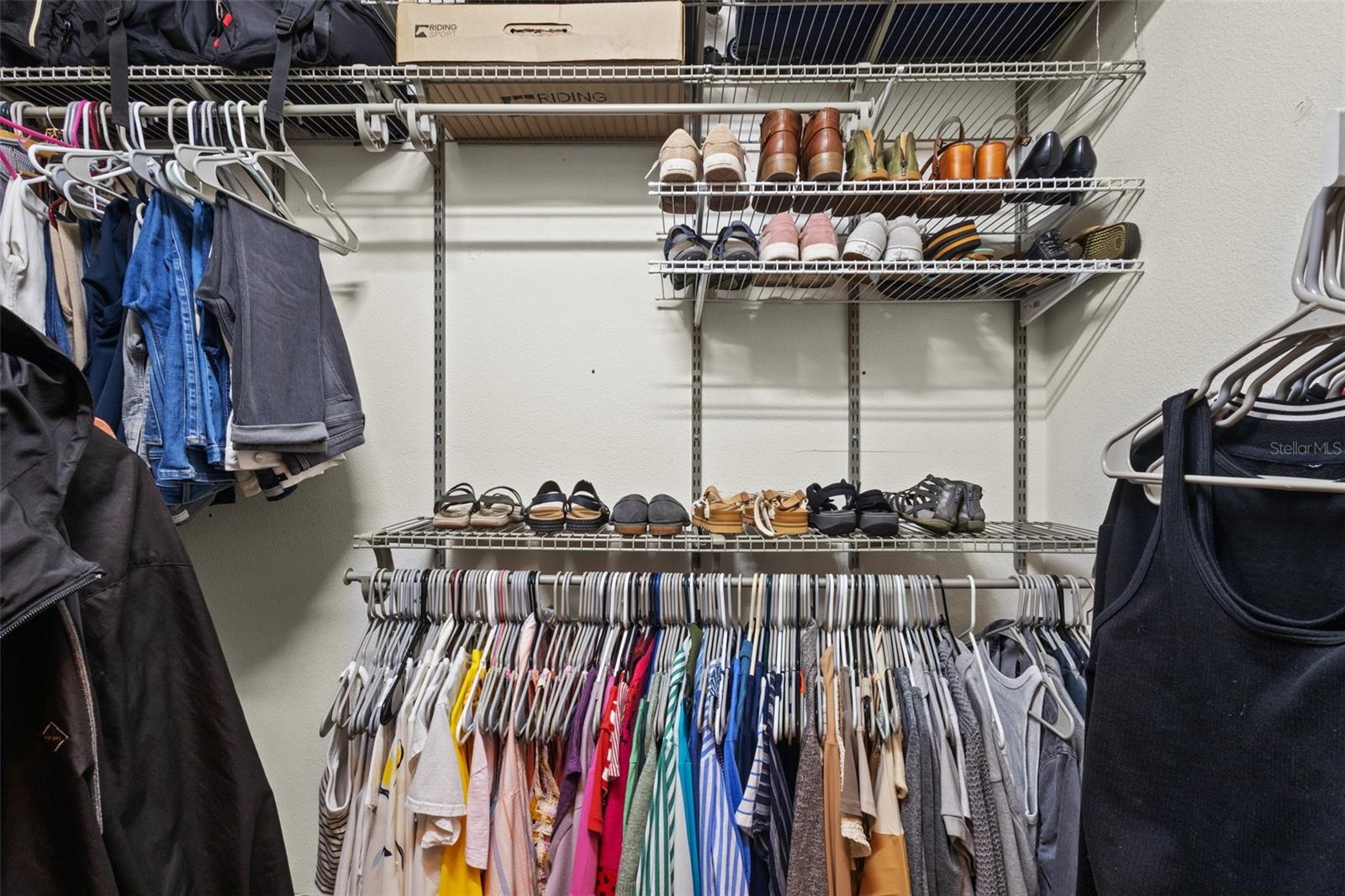 Primary closet