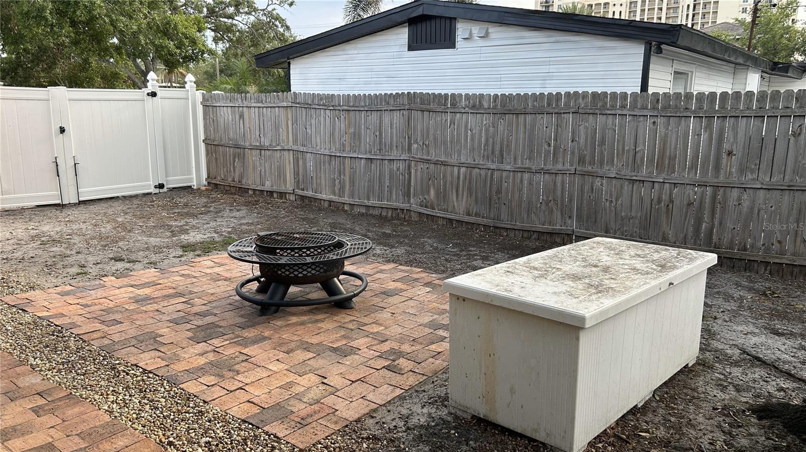 Side Yard view