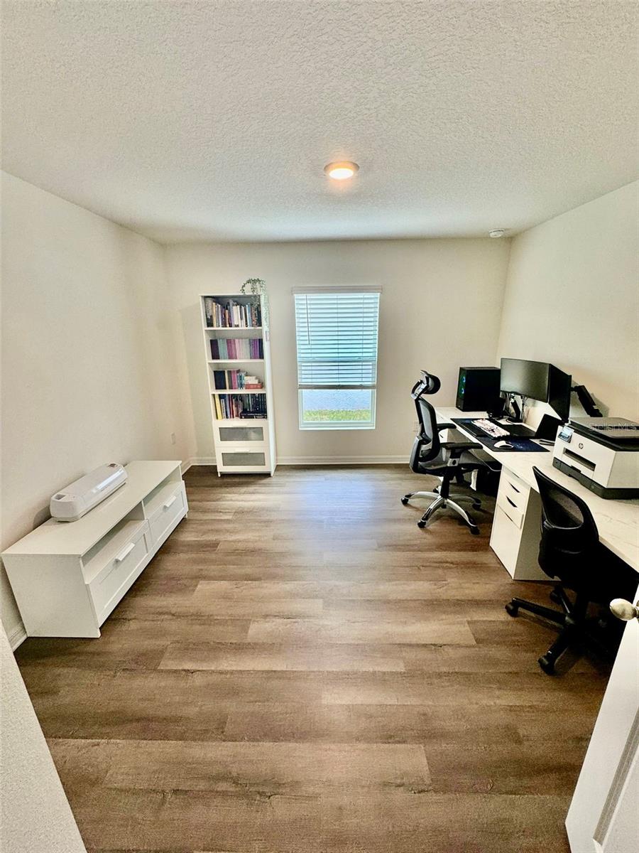 Second bedroom used as office