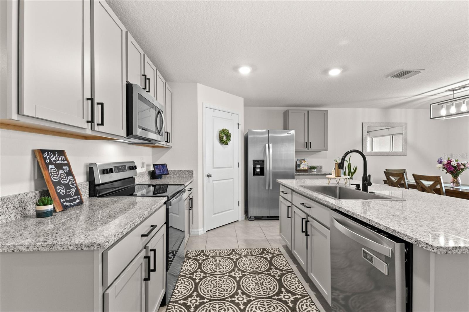 well appointed kitchen