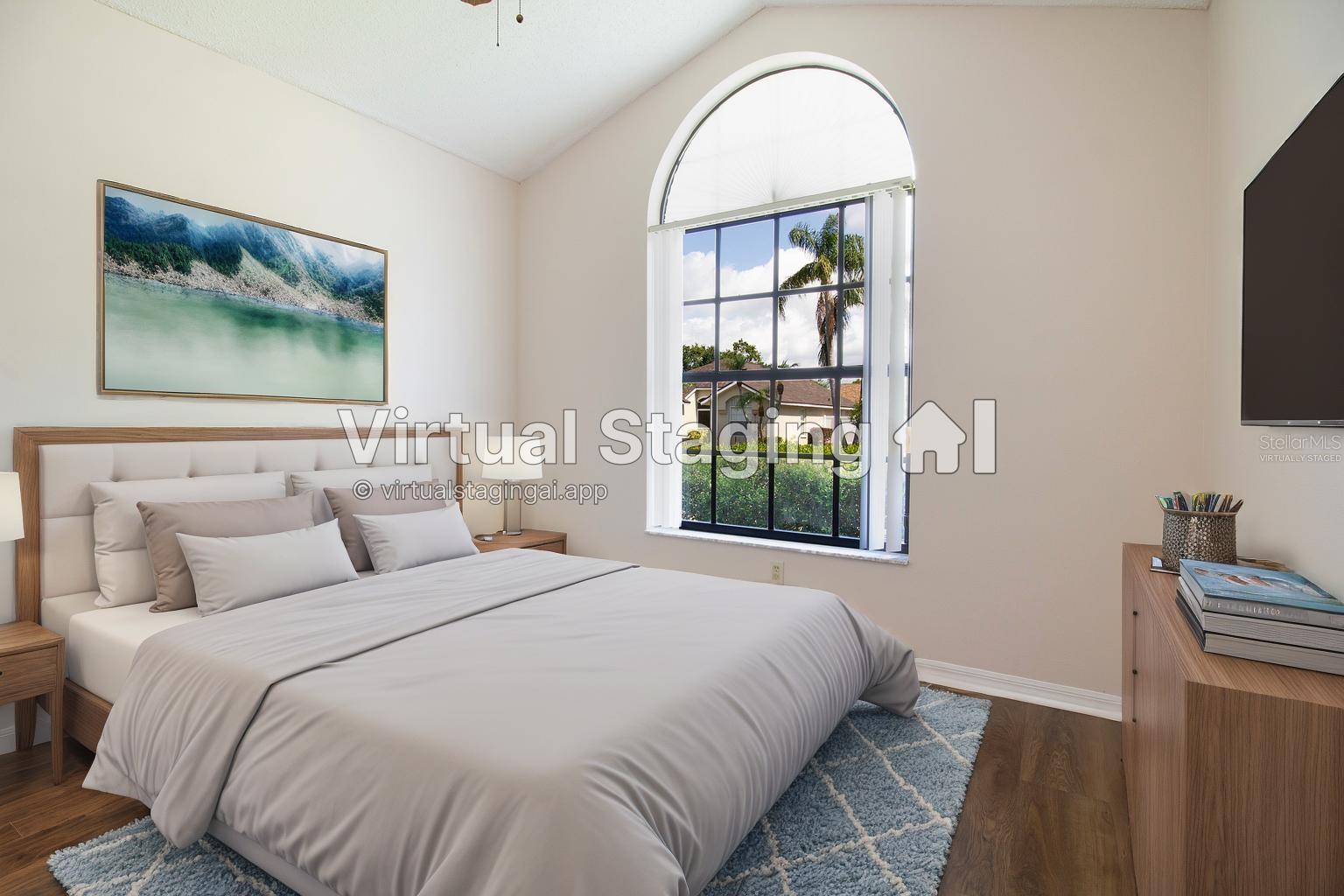 Virtually Staged - Bedroom 1