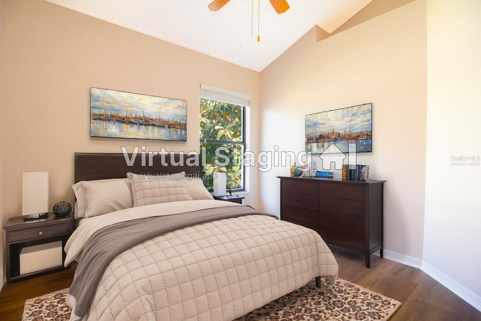Virtually Staged - Bedroom 2