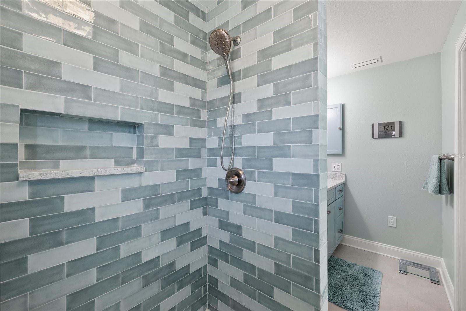 Primary En Suite's Massive Walk In Shower