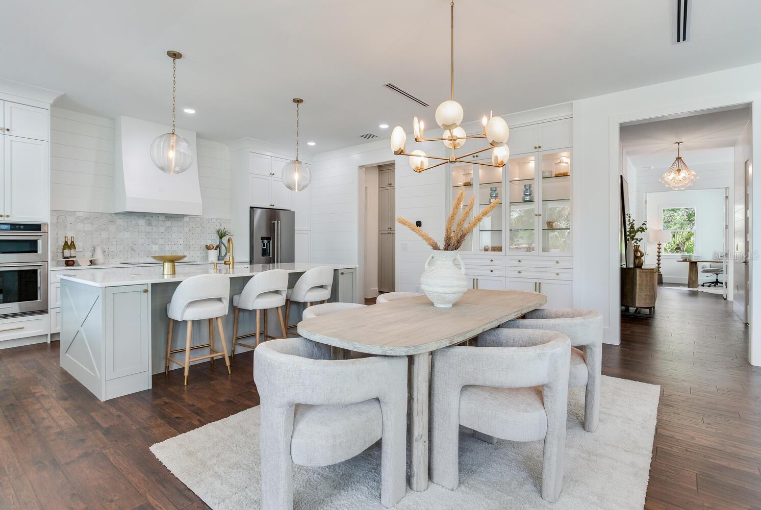 Exquisite lighting choices throughout the home