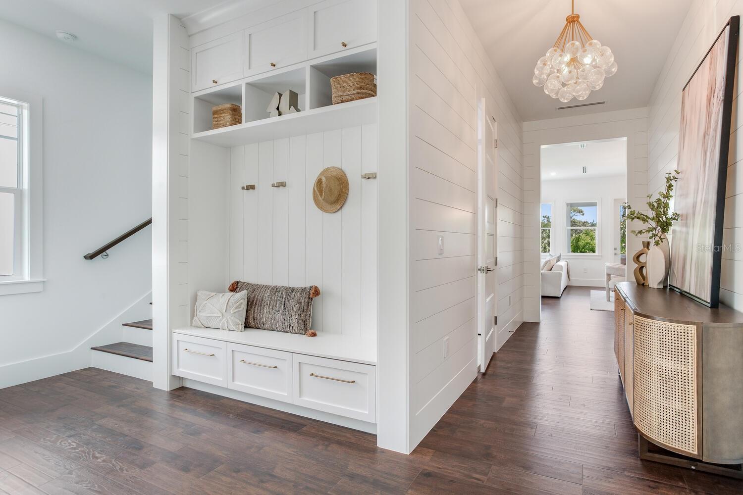 Entrance leads to the heart of the home