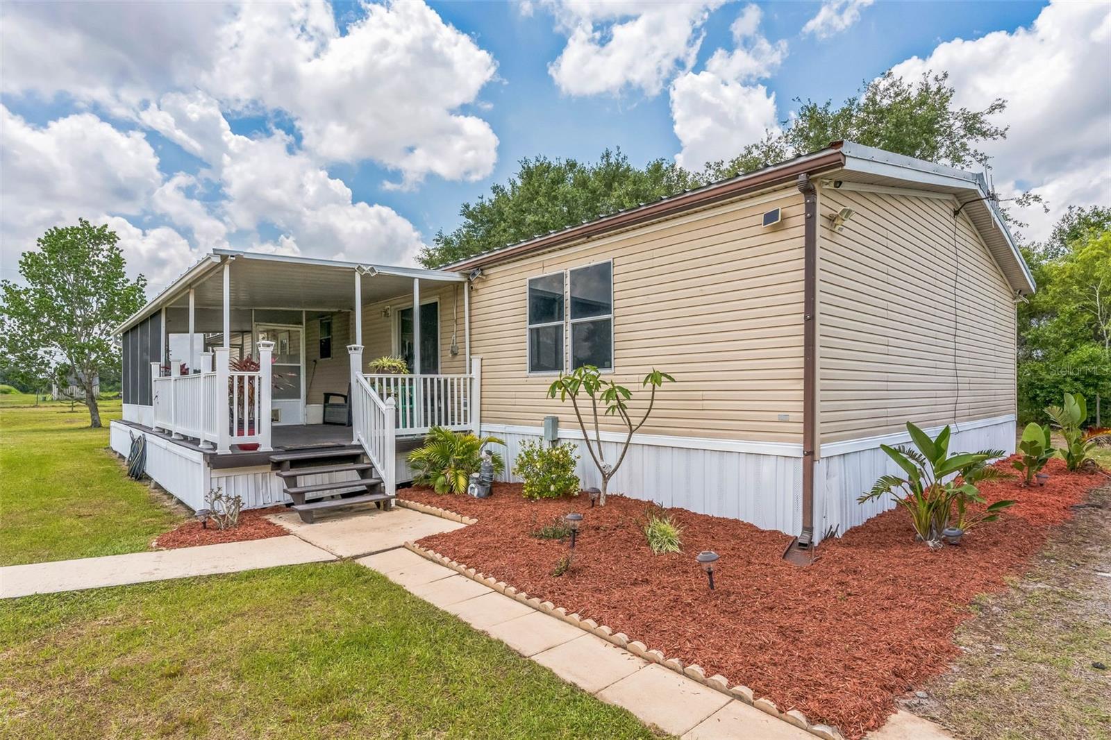 Main home, double wide