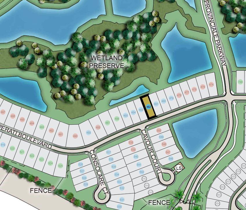 Esplanade at Wiregrass Ranch ~ Site Map