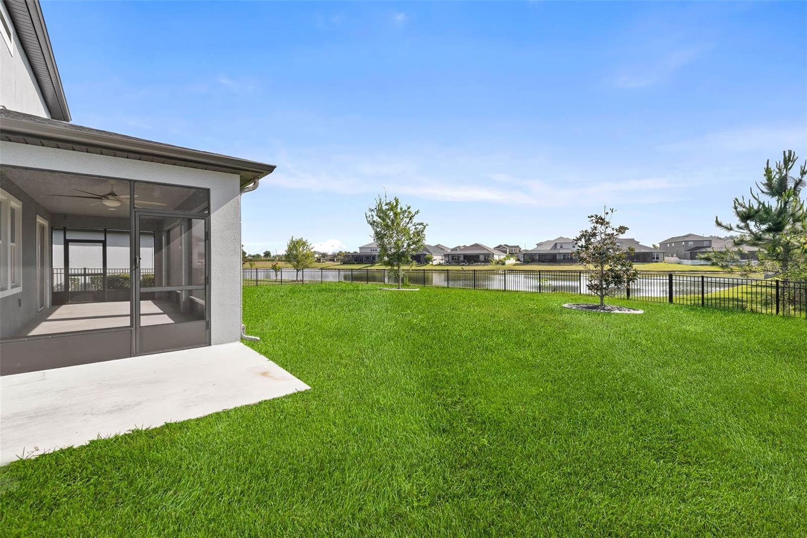 Your backyard has plenty of room to add a pool, extend the lanai and enjoy year round Florida living.