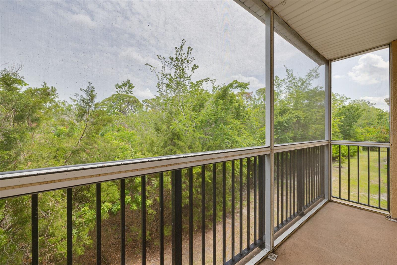 Private balcony