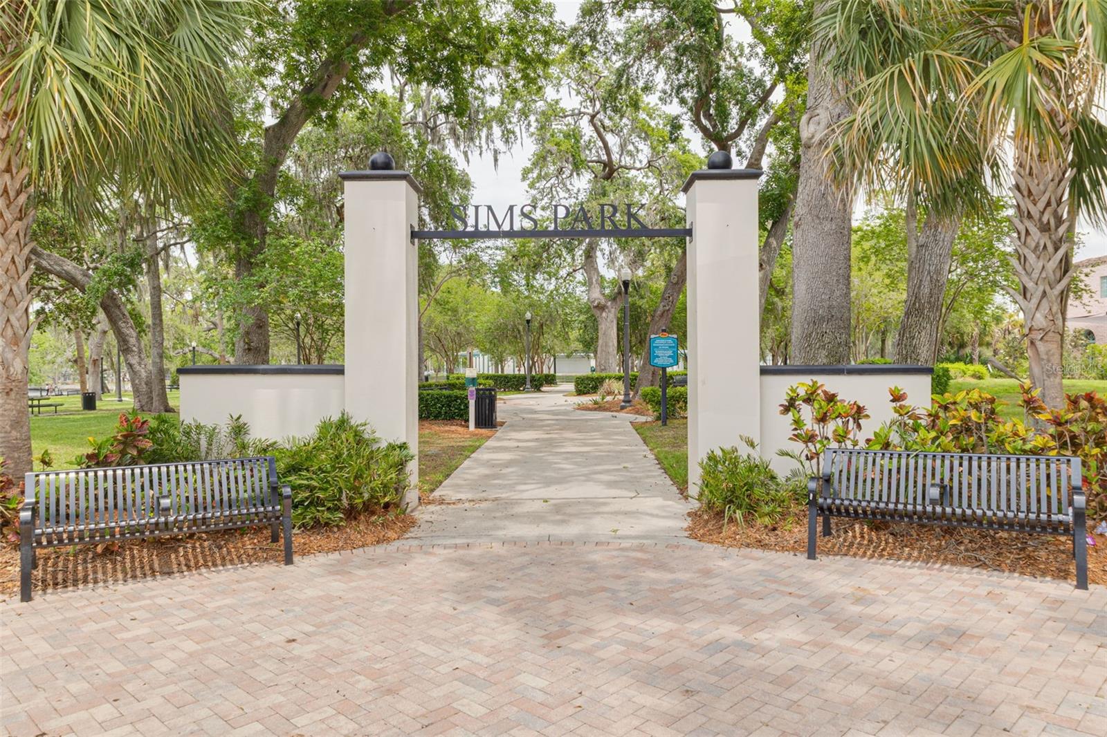 Sim's Park located in  the heart of Historical Downtown New Port Richey