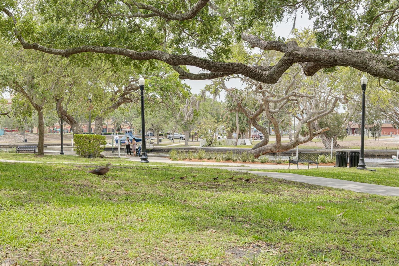 Sim's Park located in  the heart of Historical Downtown New Port Richey