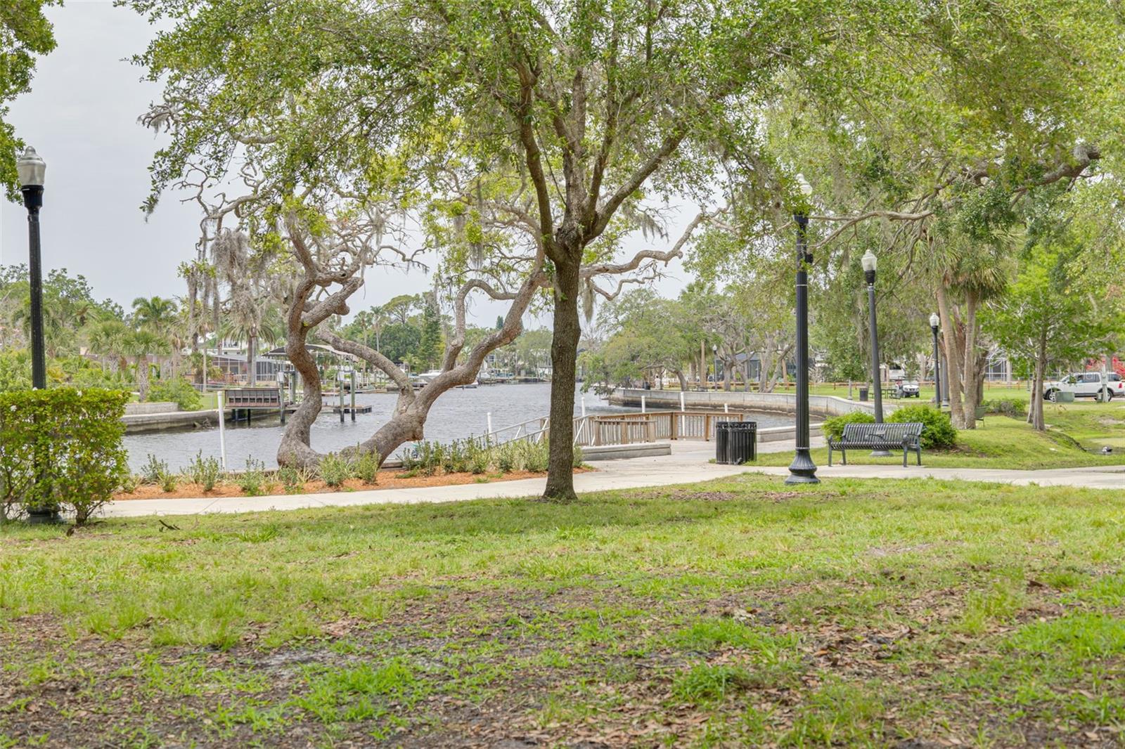 Sim's Park located in  the heart of Historical Downtown New Port Richey