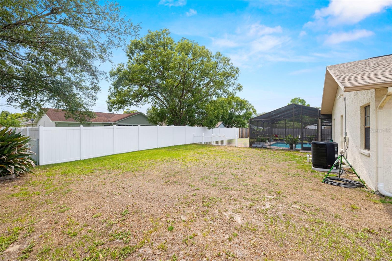 Fenced Yard