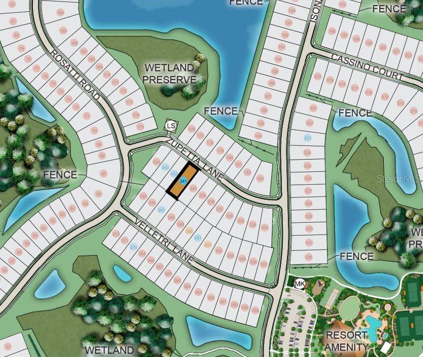 Esplanade at Wiregrass Ranch ~ Site Map