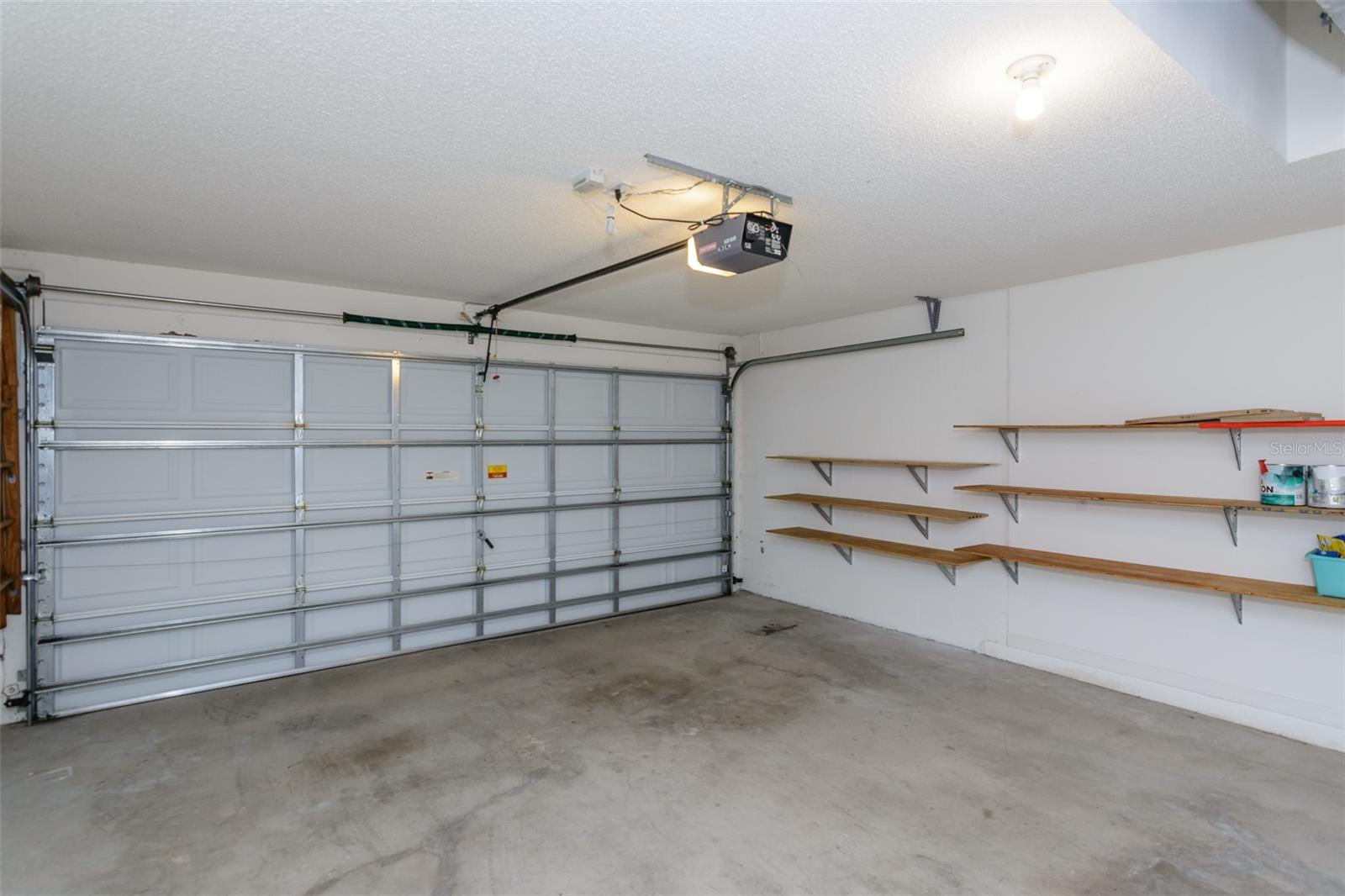 2 Car Garage w/ Garage Door Opener