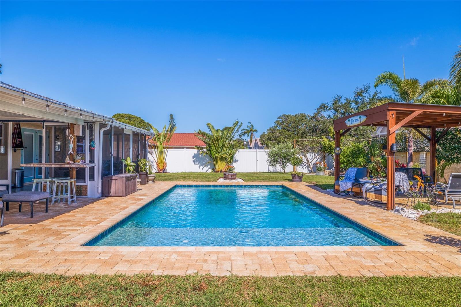Heated Saltwater pool