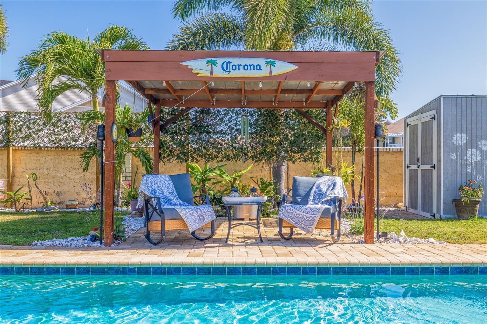 2nd covered patio
