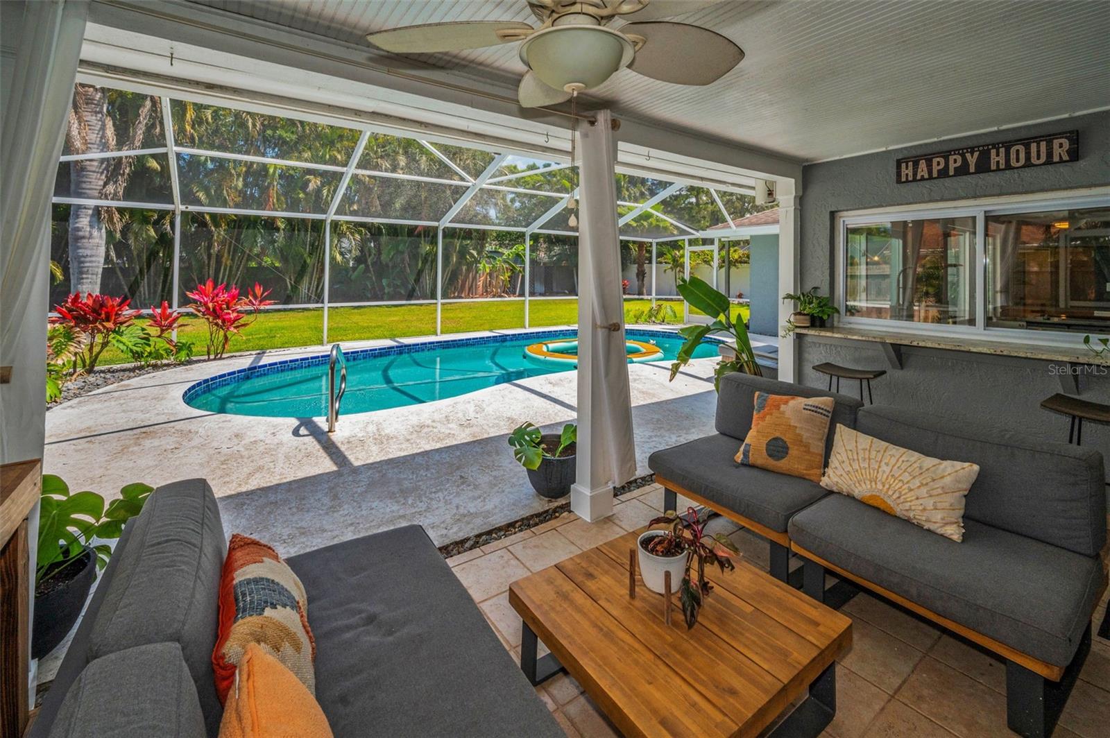 Owner's hot tub can convey with sale.