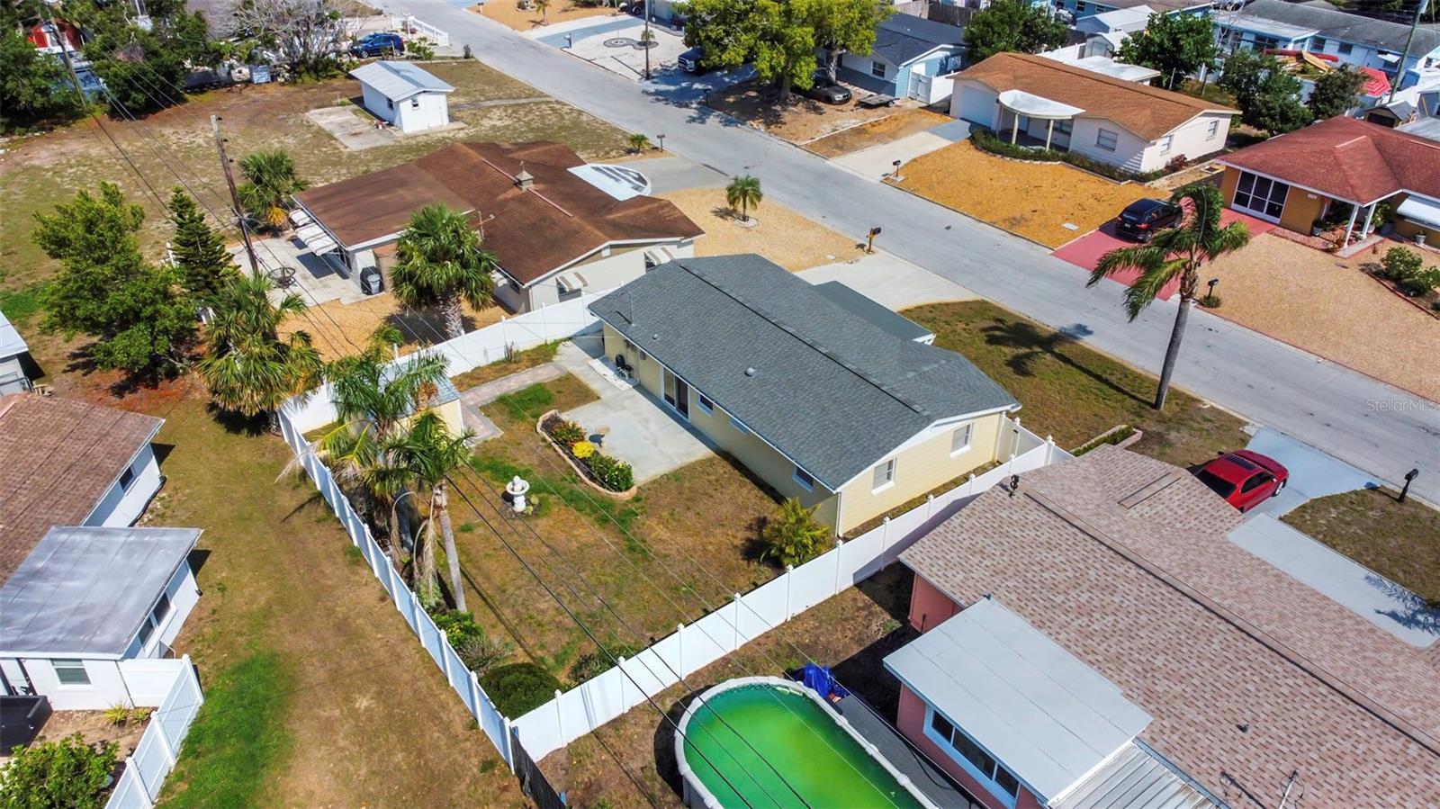 BEAUTIFUL FENCED IN YARD, PATIO W/SHED