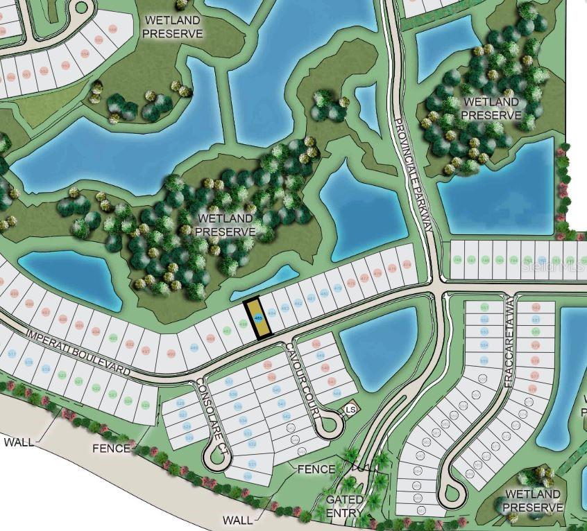 Esplanade at Wiregrass Ranch ~ Site Map