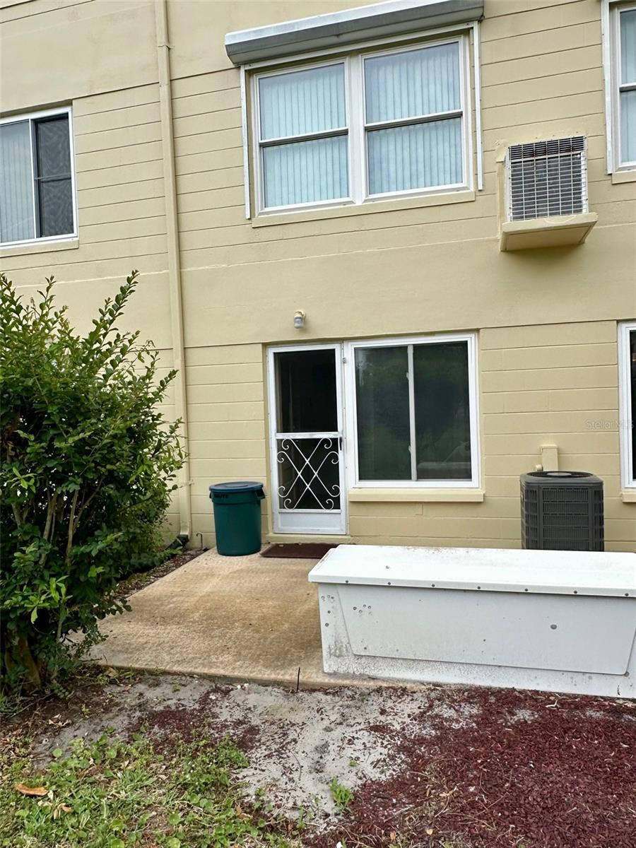 Back of the condo