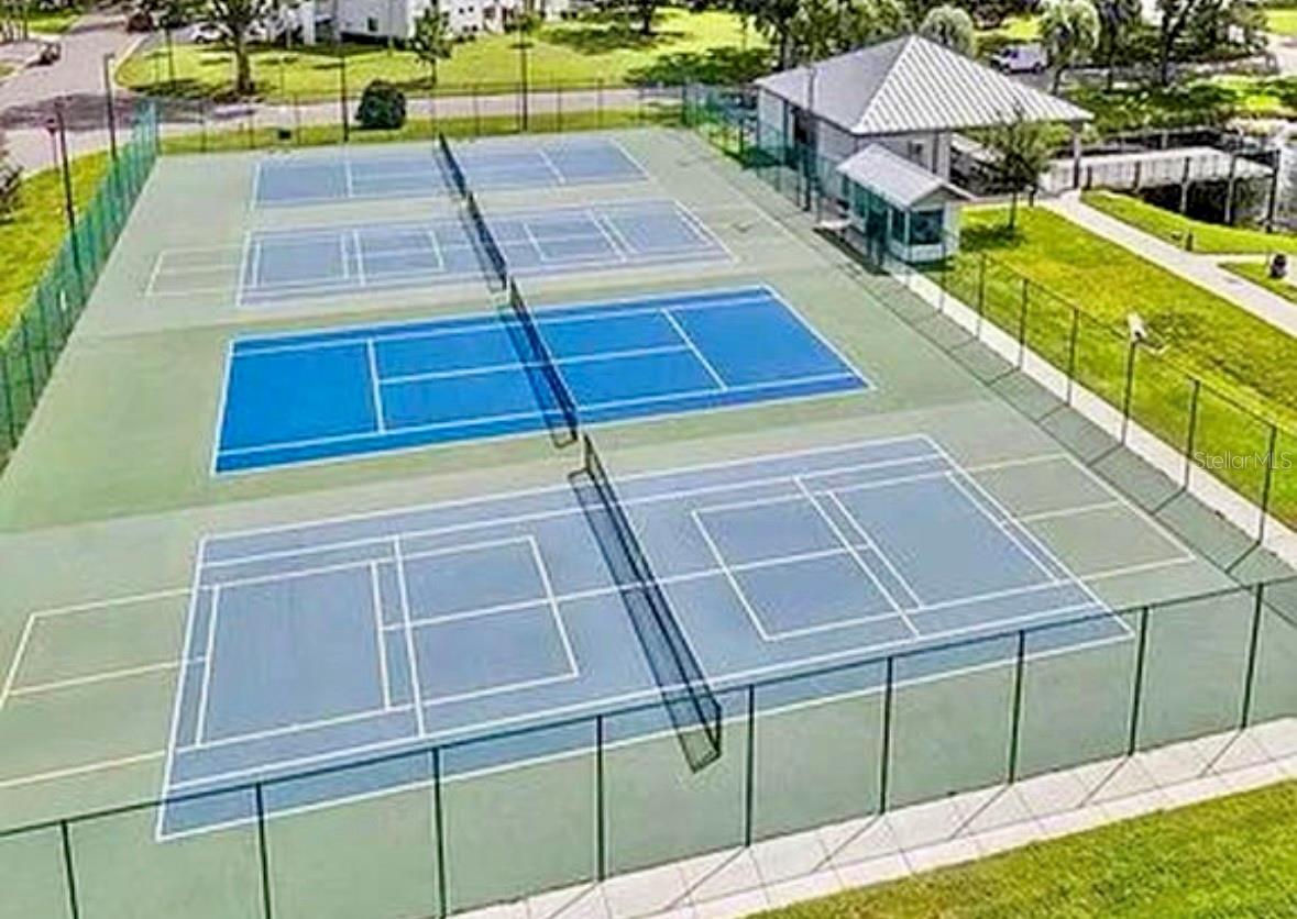 Tennis courts