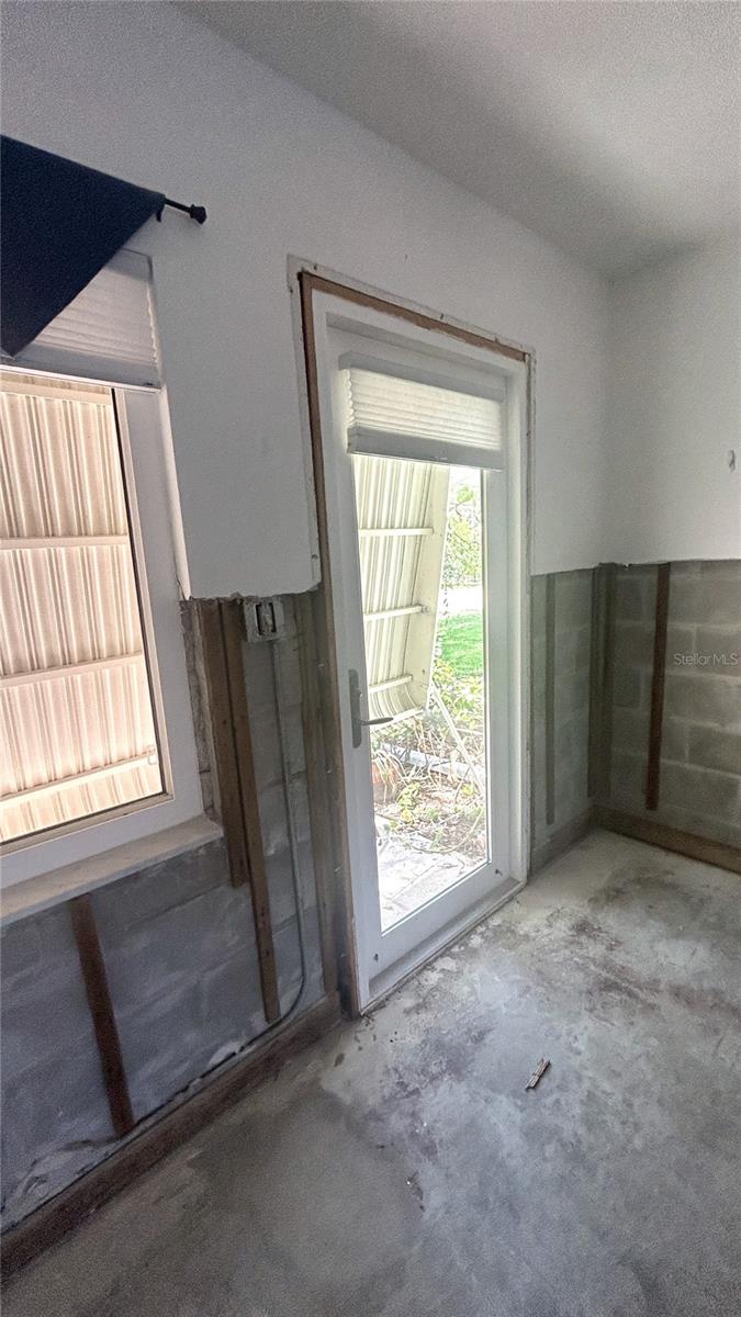 Back door