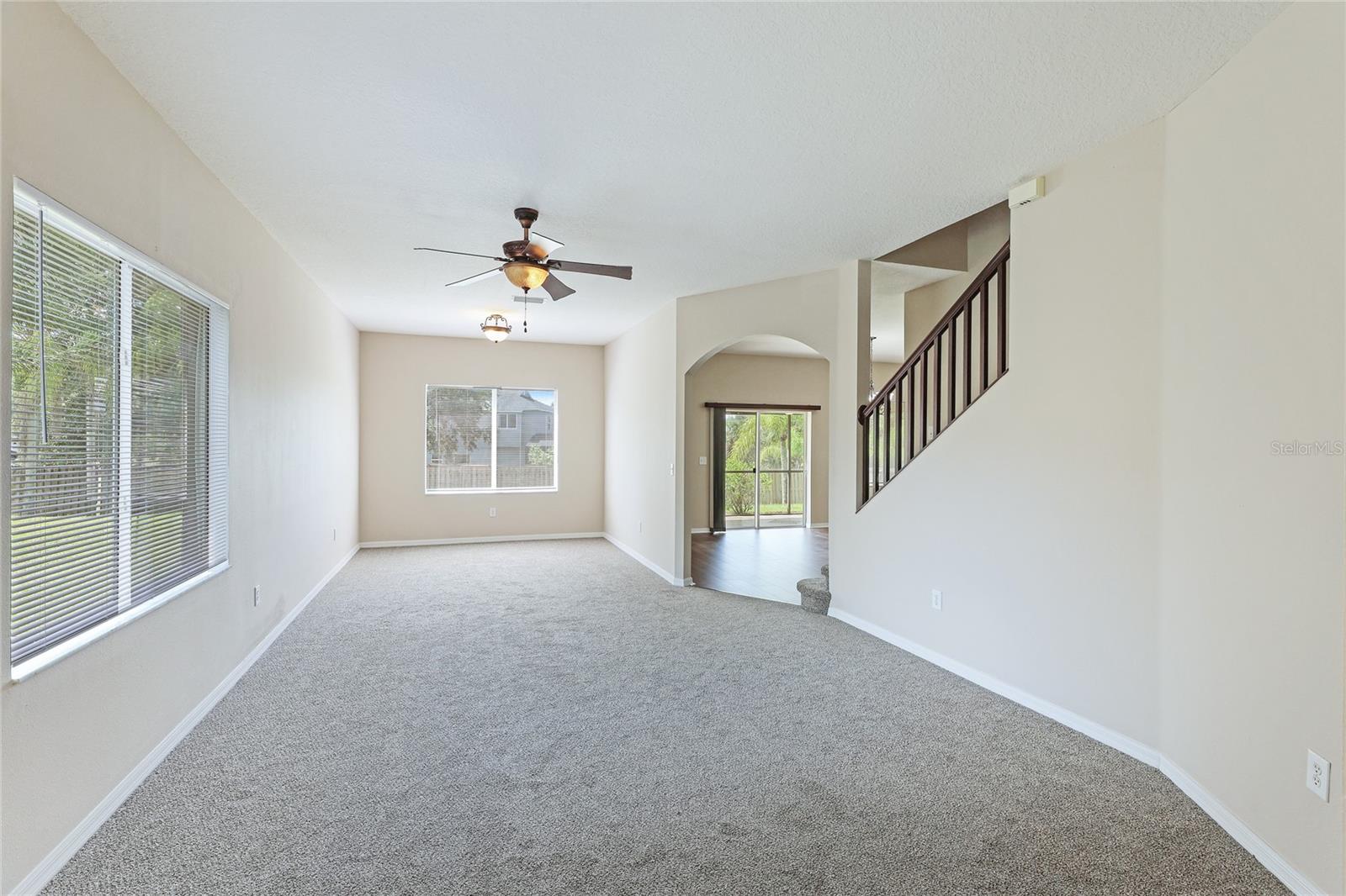 entry looking into living room