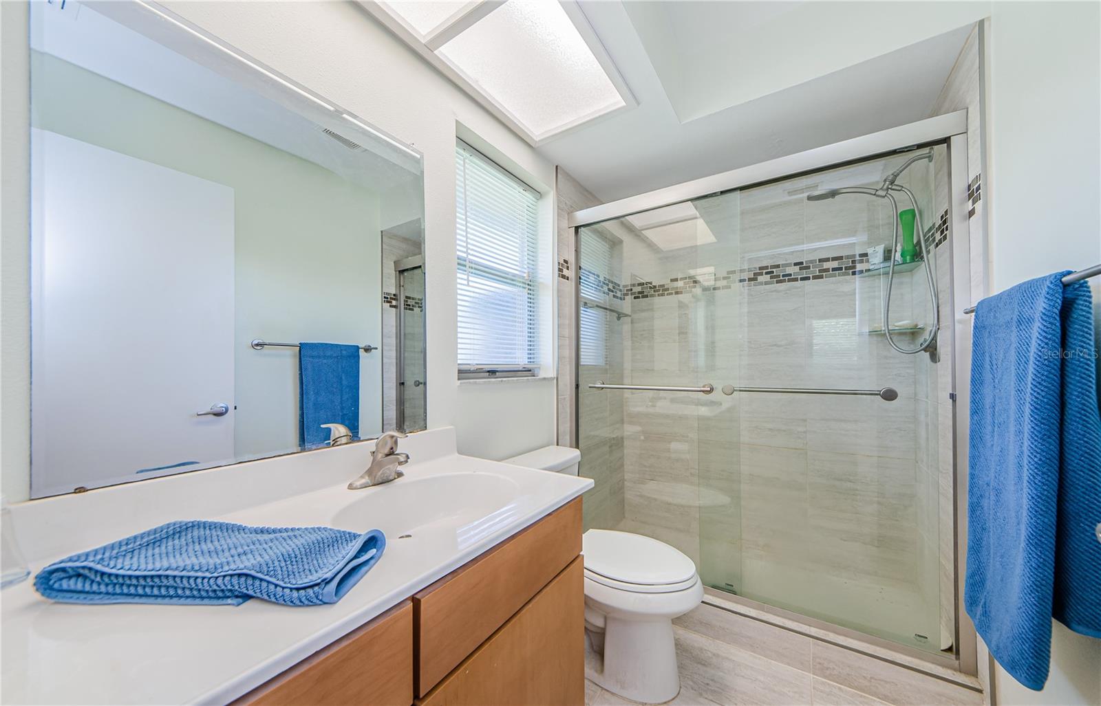 Master bath with walk in shower