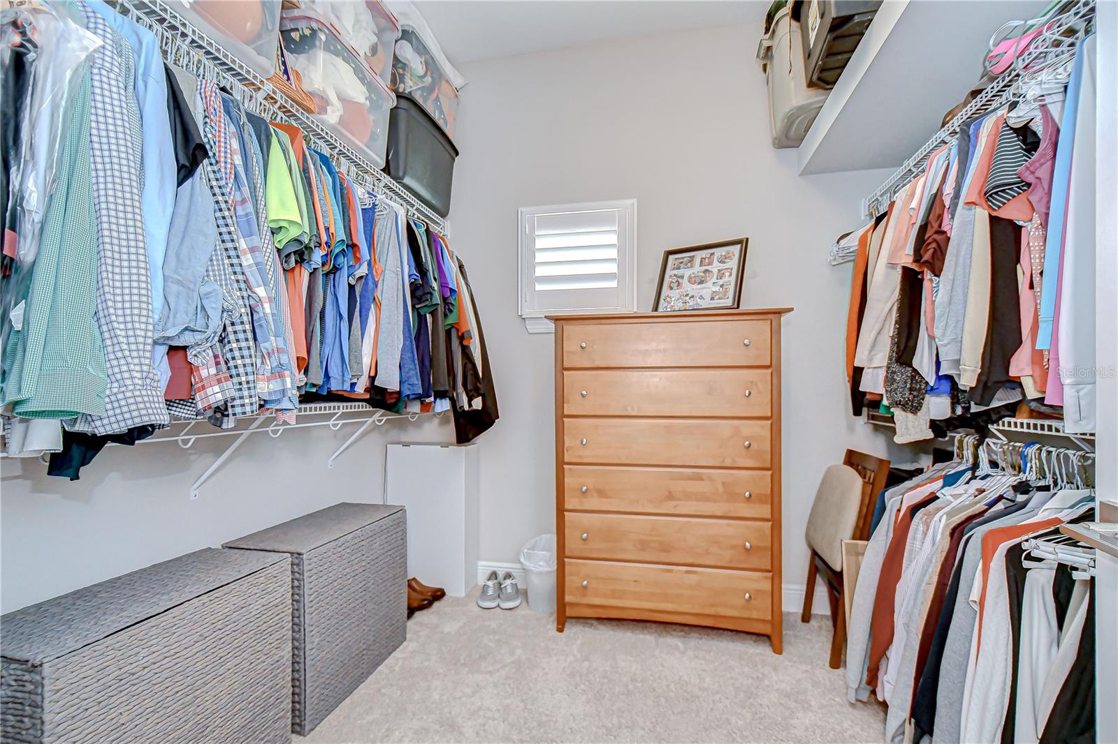 Walk-in closet!