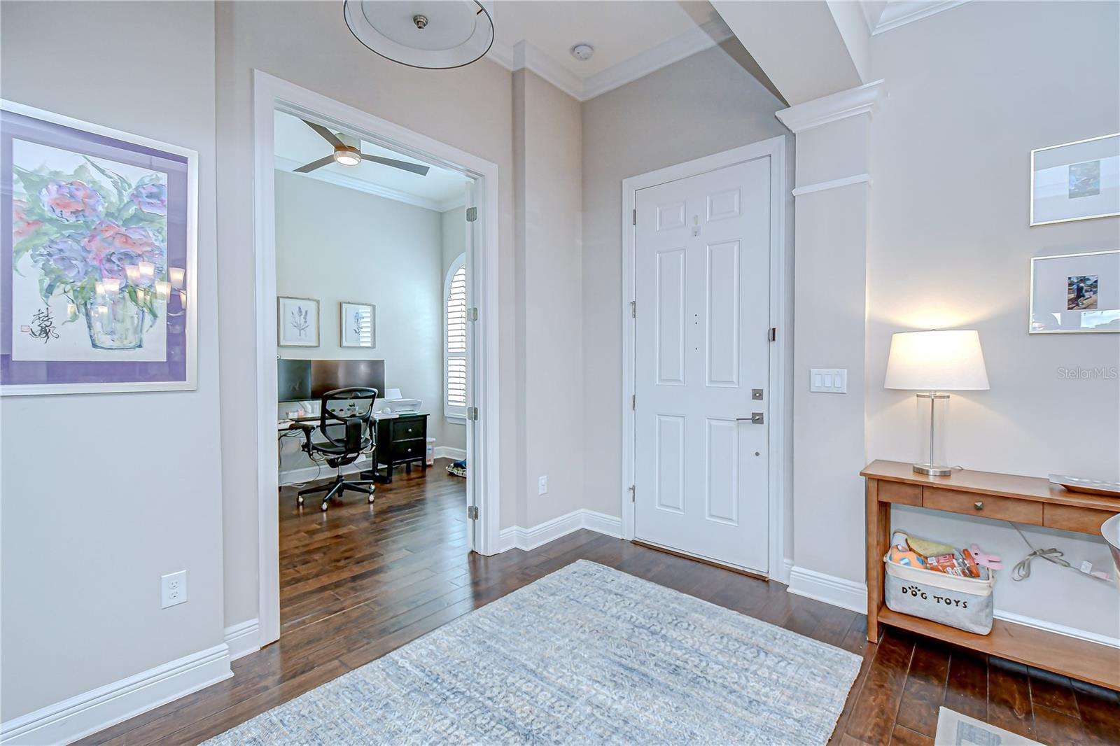French door access to office!