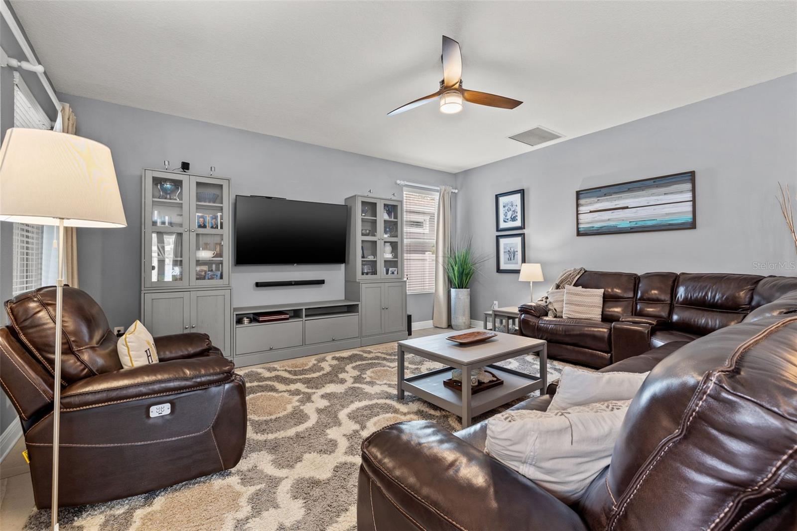 Living Room - The kitchen overlooks this area