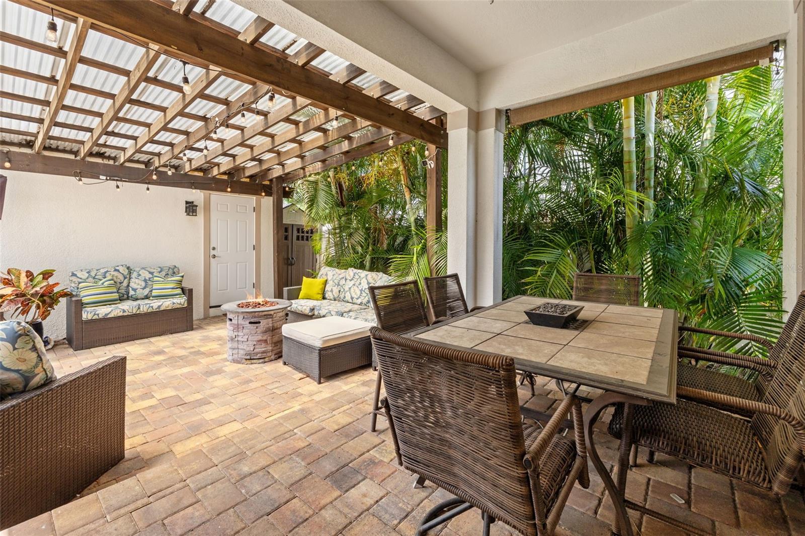Outside Covered Porch