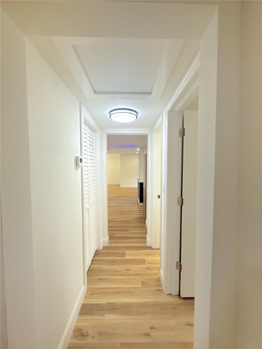 HALL WAY TOWARDS KITCHEN