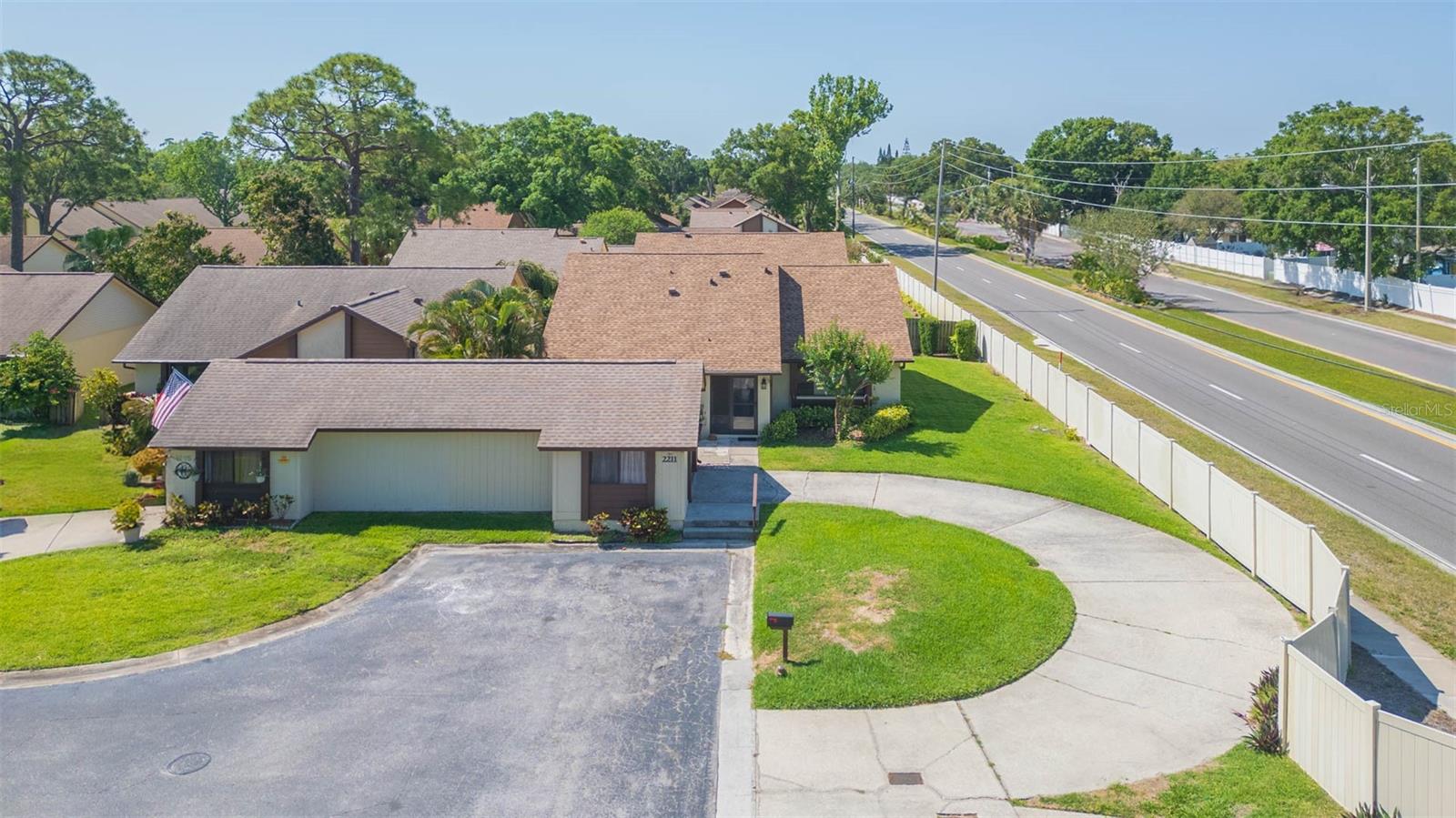 Oversized Yard, Circular Driveway and Street Parking