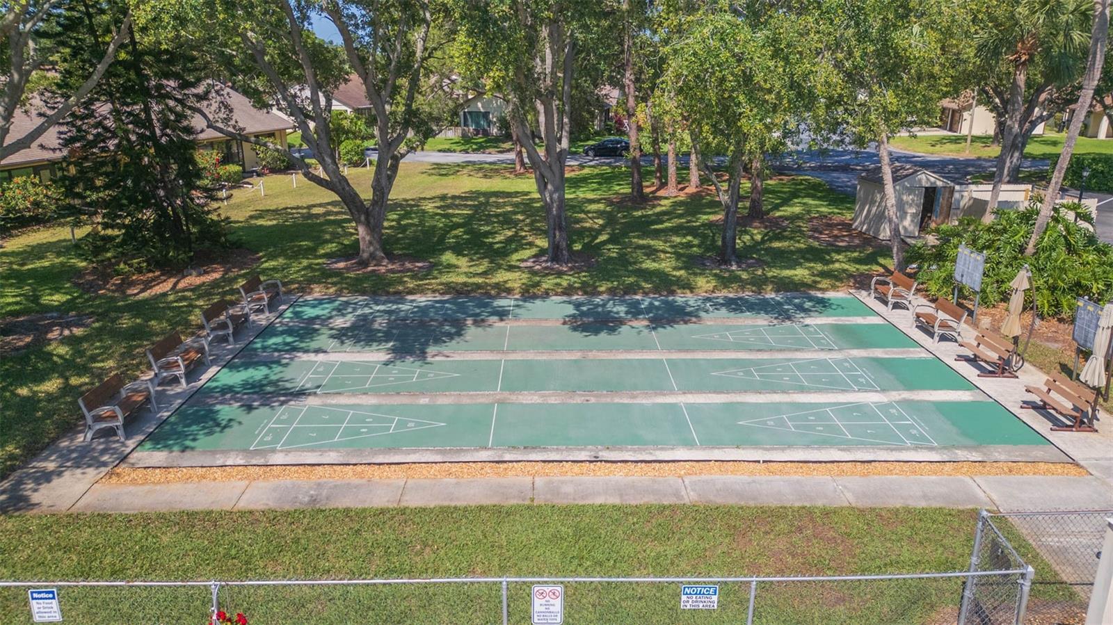 Shuffleboard Courts