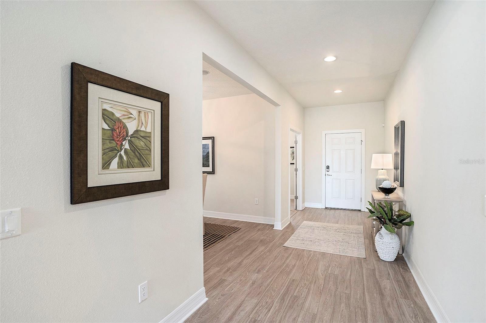 Den and formal dining room are the first rooms after you enter your home