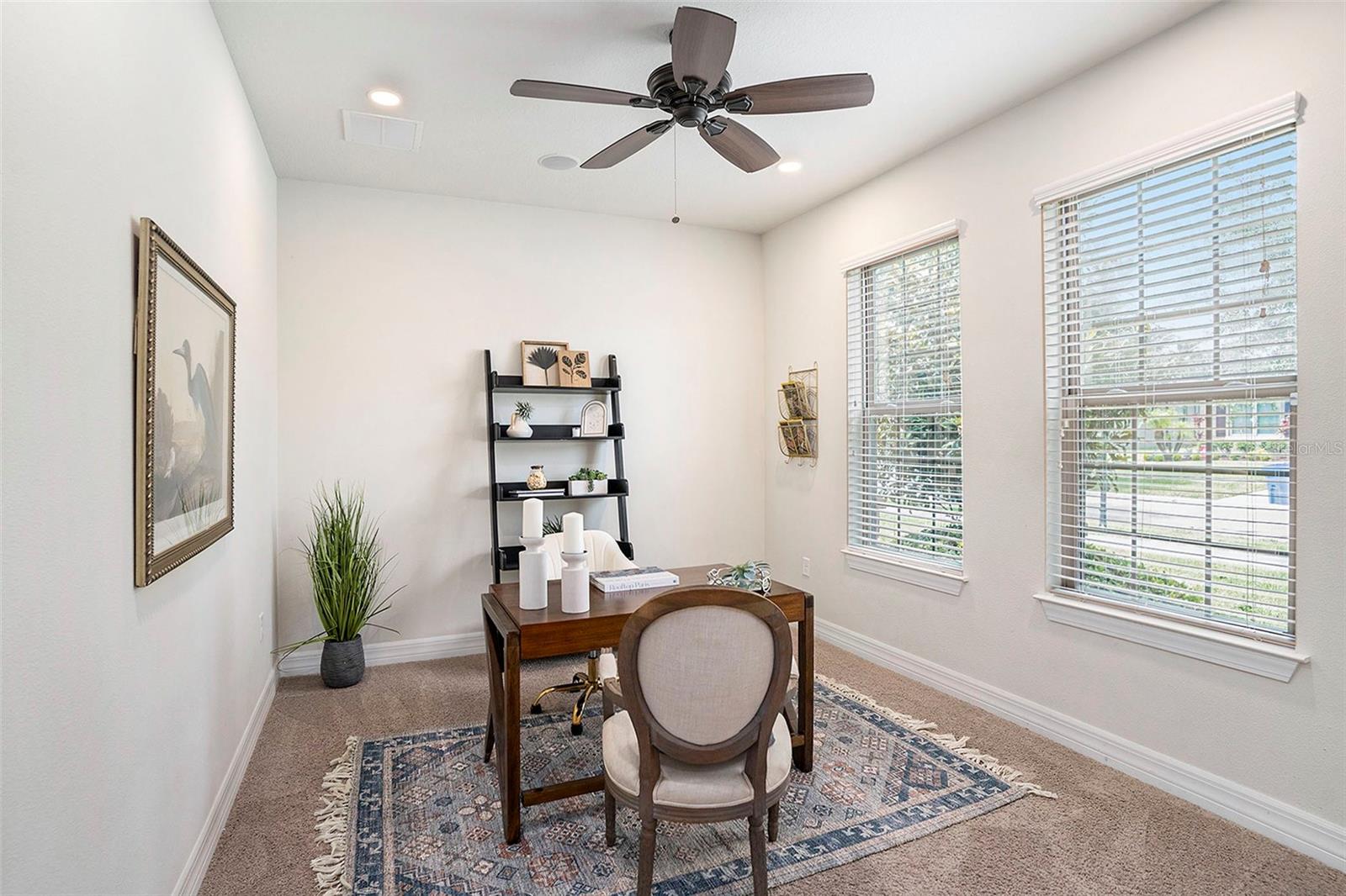 Large Den/Office or even a private fitness center or music room...you pick!